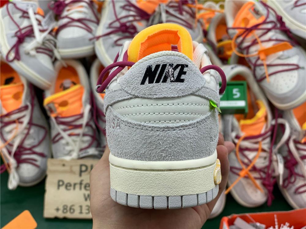 Pk God off white X dunk low the 50 NO.35 retail materials ready to ship